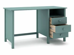 Best duehome Mesa de escritorio Solna Verde Brent Gris
