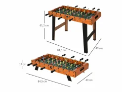 Mesa de futbolín multi-colored 84,5x40x61,2 cm Futbolín