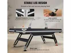 Mesa de Hockey de Aire, SucceBuy Mesa de Hockey de Aire con Marcador LED y Accesorios Incluidos