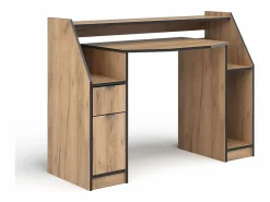Sale Vicco Mesa de juego roble dorado 123.2x45x90 joel Color natural oscuro