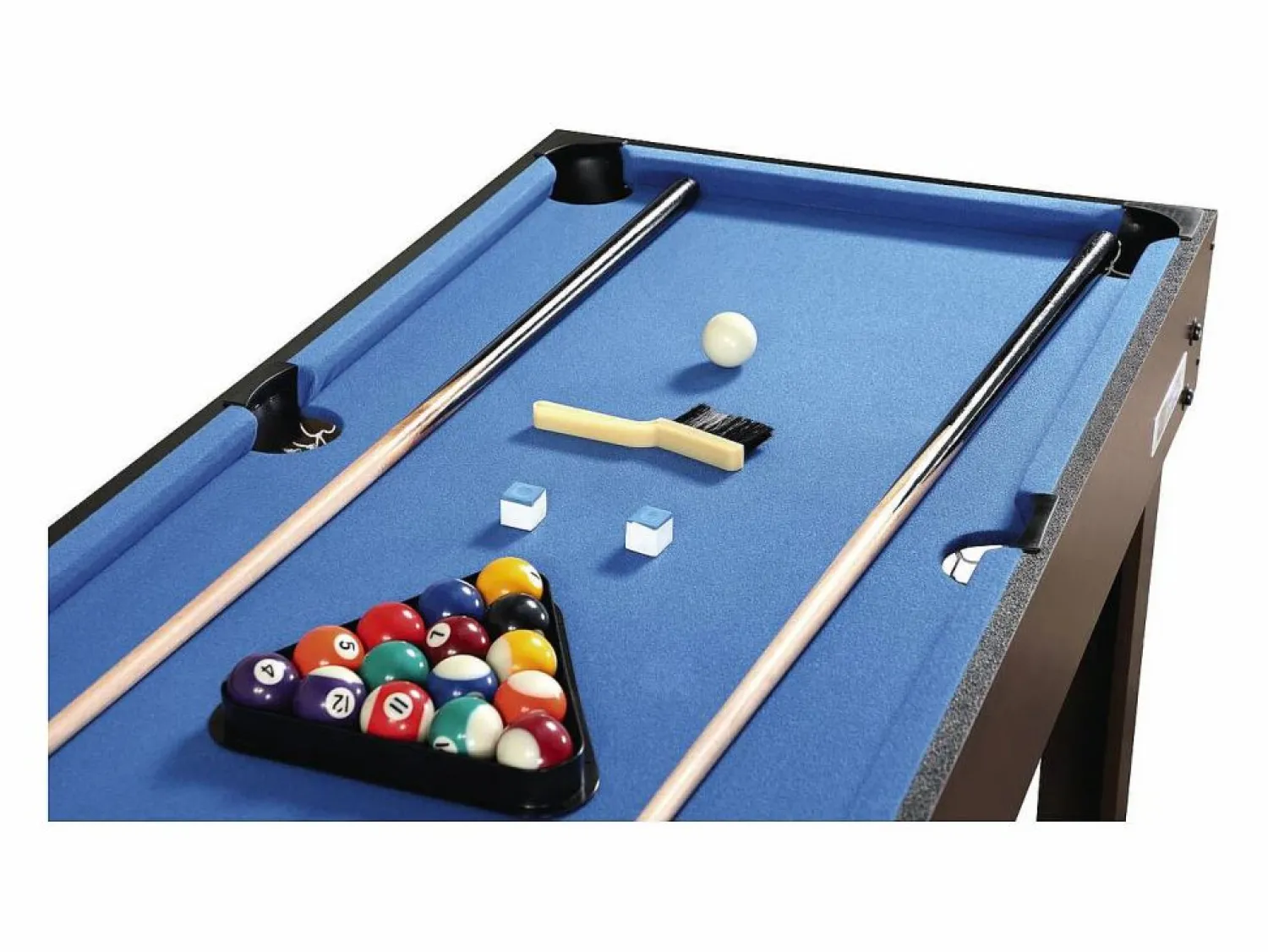 Sale Habitat et jardin Mesa de juegos 9 en 1 - 112 x 58 x 79 cm Marru00f3n