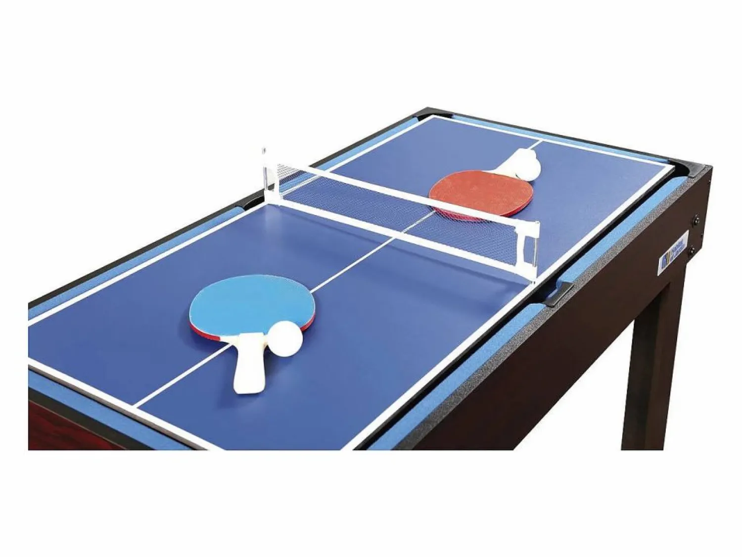 Sale Habitat et jardin Mesa de juegos 9 en 1 - 112 x 58 x 79 cm Marru00f3n