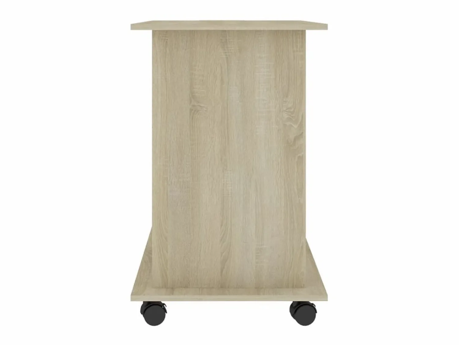 Discount Mesa de ordenador madera contrachapada color roble 80x50x75 cm Mesa De Ordenador