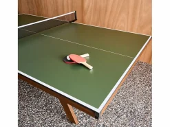 Discount Mesa de ping pong interior deluxe con 2 raquetas y 3 pelotas, 273.5cm Ping Pong