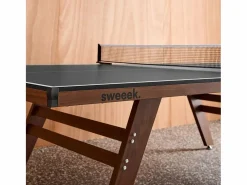 Sweeek Mesa de ping pong interior deluxe con 2 raquetas y 3 pelotas, 273.5cm