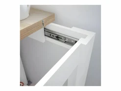 Loungitude Mesa extensible - Blanco - L67 cm
