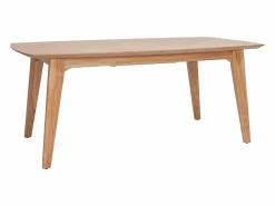 Miliboo Mesa extensible nórdica de contrachapado de roble 180-230 cm FIFTIES