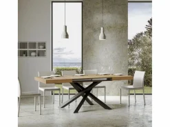 Best Mesa extensible 130/234x90 cm Volantis roble natural patas antracita Mesa Extensible