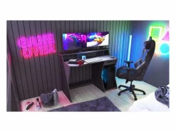 New Mesa Gamer Con Cajón Y Estante Speel Mesa Gaming