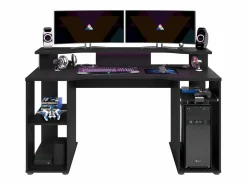 Mesa Gaming LEVEL con Luz Led, , diseño 90x150x60 cm