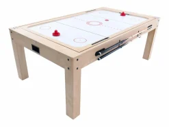 Monstershop Mesa Multijuego 7 en 1 Billar Ping Pong Air Hockey Ajedrez con Accesorios