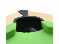 Rendez-Vous Déco Mesa multijuegos convertible beige, 8-10 personas - Stan