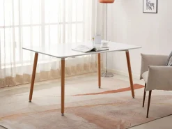 Mesa Nordica de Comedor o Cocina Moritz 140cm Mesa Alta