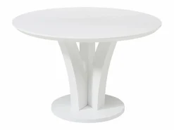 Clearance Mesa redonda para 4 personas de MDF - lacado - VIALETA Mesa De Comedor