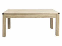 Outlet Vente-unique Mesa transformable en billar y ping-pong, , Ancho 182 x Prof. 102 x Alt. 80 cm, HENK Color natural claro