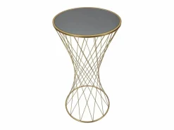 Mesa VKH586, Oro, 50x50x100 cm, Kendra Home