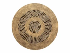 Outlet Atmosphera Mesas nido con tablero étnico de cobre Dorado