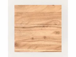 Rendez-Vous Déco Mesita de madera de acacia y metal - Shanghai
