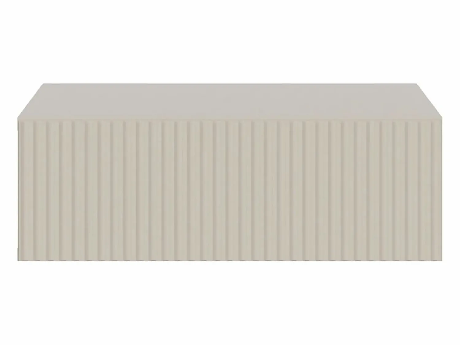 Best Mesita de noche - 50 cm - suspendida - gris-beige - VELDIO Mesita De Noche