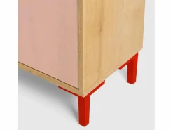 Hot Mesita de Noche 1 estante de MDF COLOR STORIES Muebles Niño