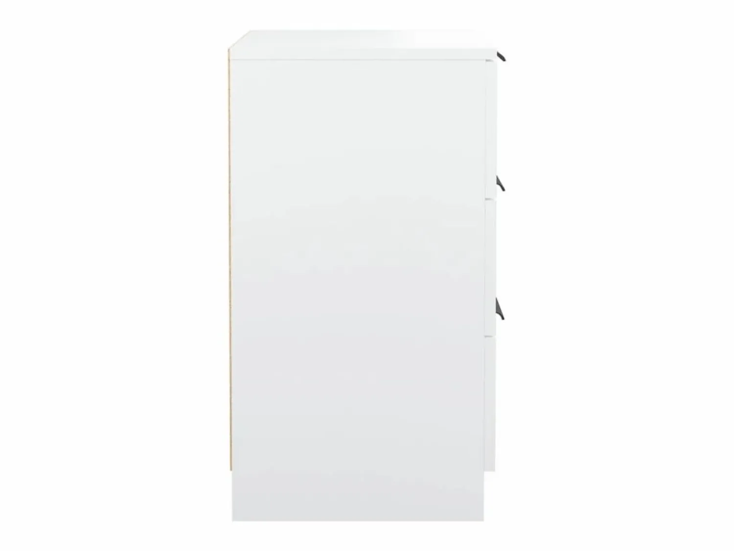 Discount Mesita de noche blanca 40x36x65 cm Mesita De Noche