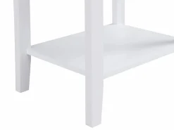 Discount Mesita de noche con 1 cajón y 1 estante en MDF - - NARIVA Mesita De Noche