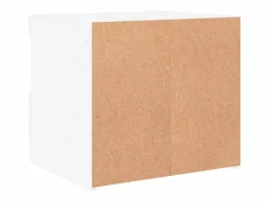 Clicnbuy Mesita de noche con luces LED 50x40x45 cm