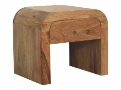 Hot Mesita de noche Darcy de Artisan Furniture, 1 cajón, marrón claro Beige