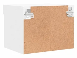 Mesita de noche de pared con luces LED Mesita De Noche