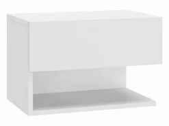 Discount Clicnbuy Mesita de noche de pared blanca Blanco