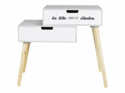 Online Mesita de noche infantil de madera La tête dans les étoiles Muebles Niño
