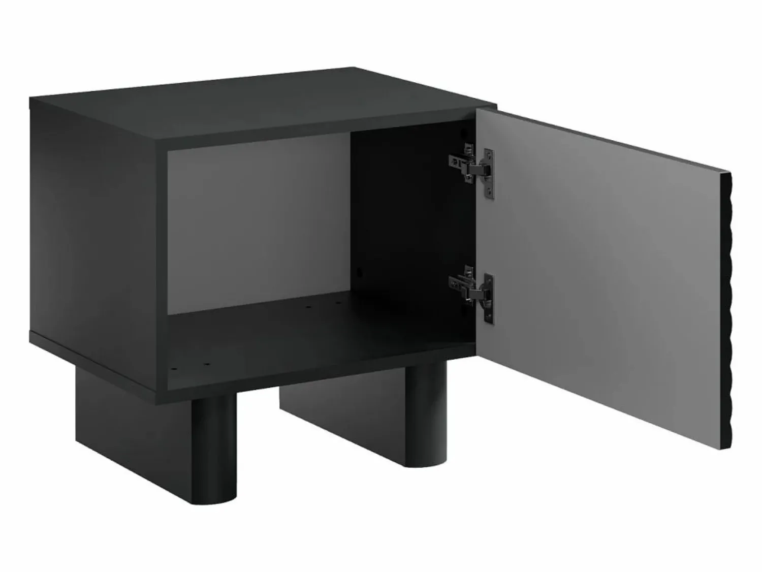 Hot Mesita de noche LUDIMA de 1 puerta en MDF Mesita De Noche