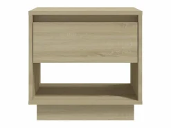 Clicnbuy Mesita de noche madera contrachapada roble Sonoma 45x34x44 cm