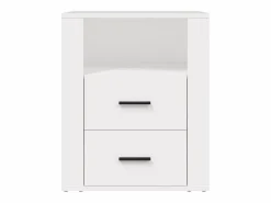 Outlet Mesita de noche madera contrachapada 50x36x60 cm Mesita De Noche