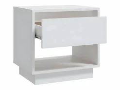 New Mesita de noche madera contrachapada 45x34x44 cm Mesita De Noche