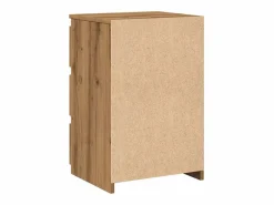 Clicnbuy Mesita de noche madera de ingeniería roble artisan 40x35x62,5cm