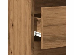 Clicnbuy Mesita de noche madera de ingeniería roble artisan 40x35x62,5cm