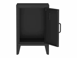 Best Mesita industrial con 1 puerta, set de 2 Muebles Niño
