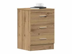 Clicnbuy Mesitas de noche 2 unidades madera roble artisan 38x35x55 cm