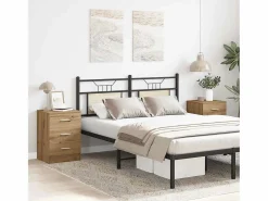 Clicnbuy Mesitas de noche 2 unidades madera roble artisan 38x35x55 cm