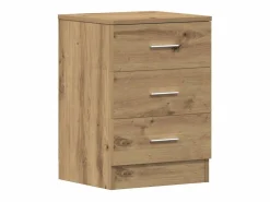 Clicnbuy Mesitas de noche 2 unidades madera roble artisan 38x35x55 cm