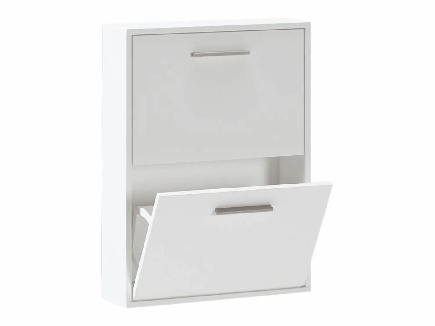 Hot Meyvaser - Zapatero con 2 Puertas, Mueble para Zapatos Estrecho en Color , Medidas: 73 cm (Alto) x 54 cm (Ancho) x 18 cm (Fondo) Zapatero