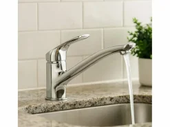 Essebagno Mezclador cromado Silo para fregadero