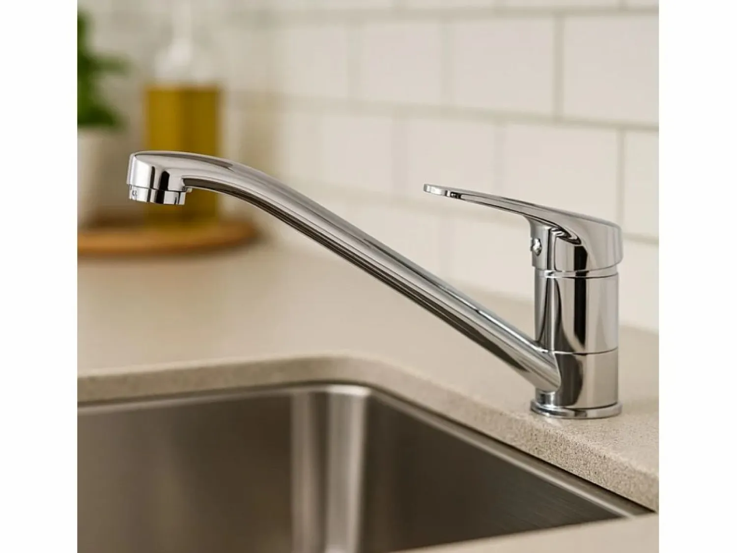 Outlet Mezclador de fregadero cromado Betaring Grifo De Cocina