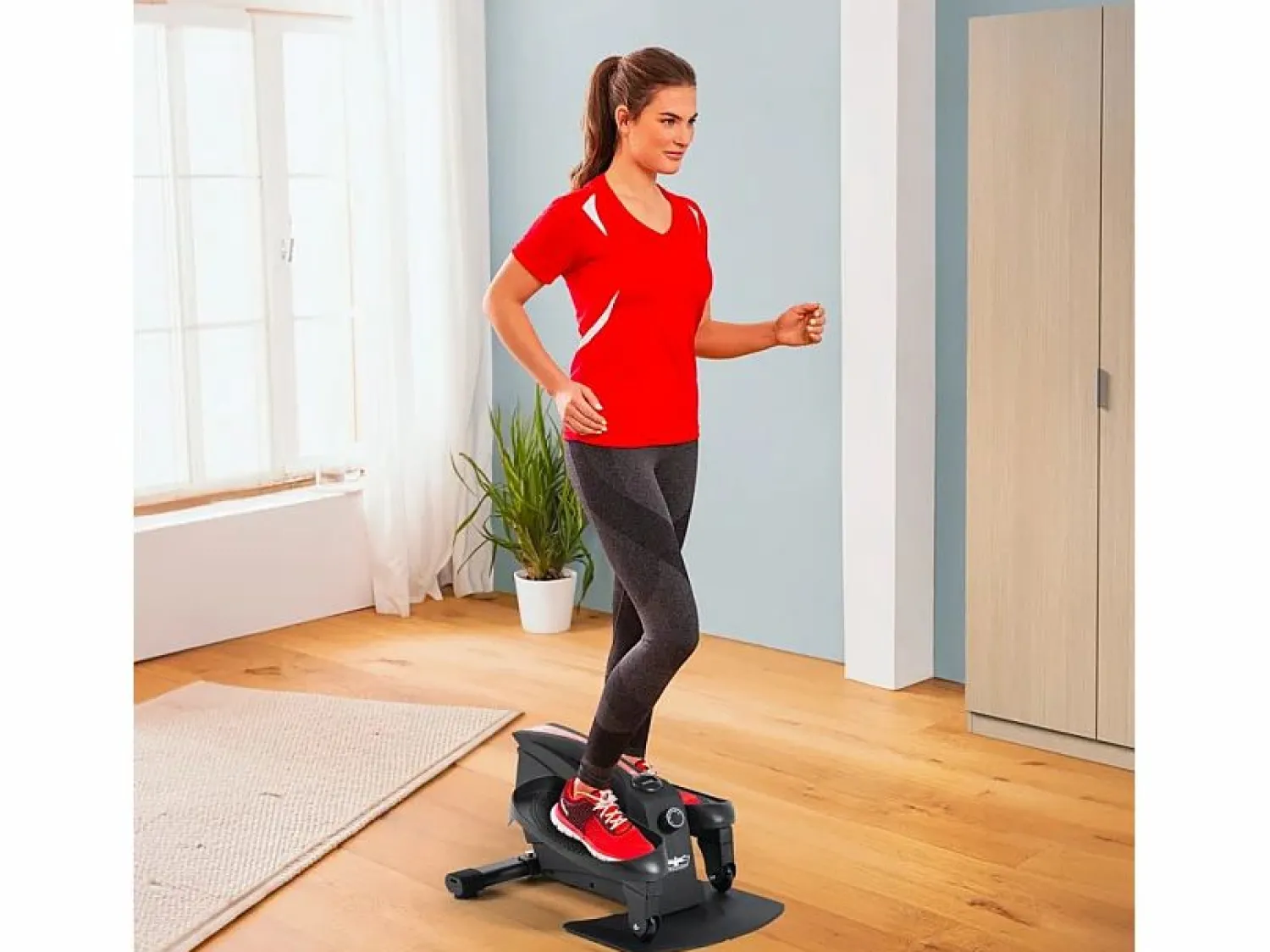 Sale Mini bicicleta elíptica pedaleadora estática para mesa, oficina y casa Chronos Aparato De Musculación