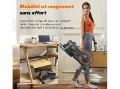 Online Mini elíptica para casa, pedales grandes, silenciosa, 8 niveles de resistencia, pantalla LCD, ideal para mayores Aparato De Musculación