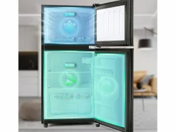 Mini Frigorífico - Congelador 22L + Frigorífico 38L - 42x45,5x86,8cm - 172 kWh/año, Luz LED - Clase F -