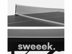 New Mini mesa de ping pong interior plegable con 4 raquetas y 6 pelotas, Ping Pong