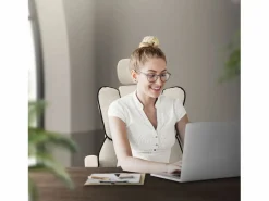 New Silla de oficina ergonómica, , Altura ajustable con respaldo alto Silla De Oficina