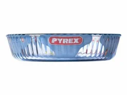 Pyrex Molde hondo de tarta para horno Classic redondo vidrio Ø27x6 cm